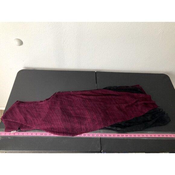 John Mark Cardigan Women L Multi-Color Patchwork Floral Draped Tunic Hippie BOHO - Picture 9 of 11